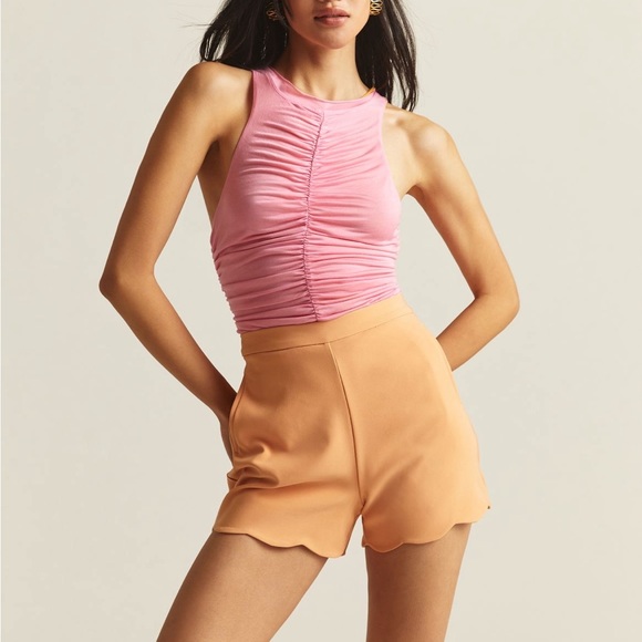 Pilcro Ruched Reversible Tank - Picture 4 of 4